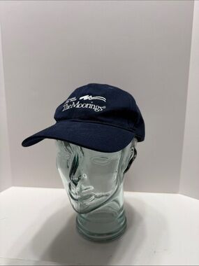 The Moorings Navy Embroidered Baseball Cap